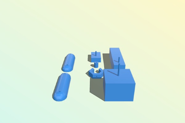 Simple robot arm | 3d print model