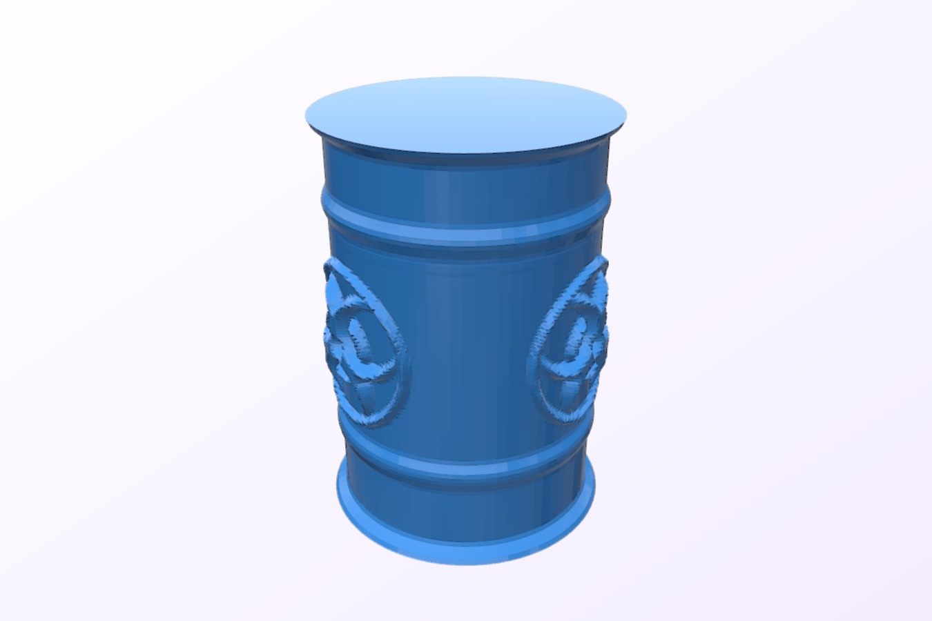 Bio waste barrel    Biohazard
