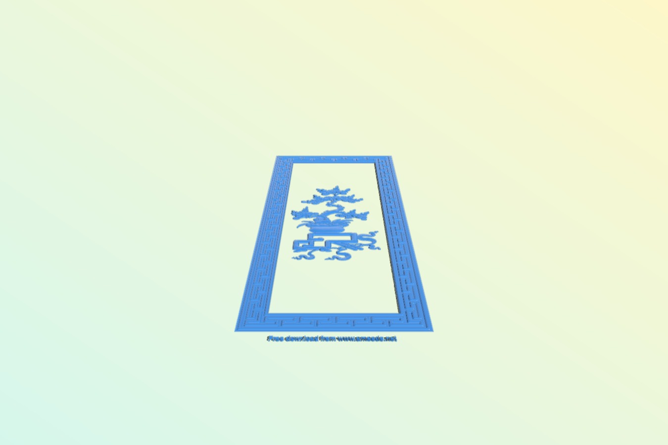 Door frame pattern