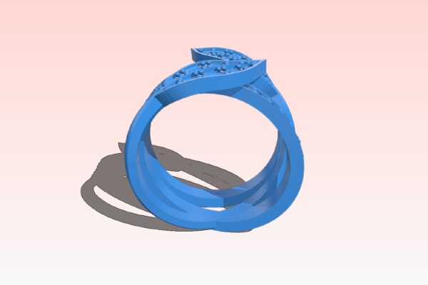 Leaf ring | 3d print model