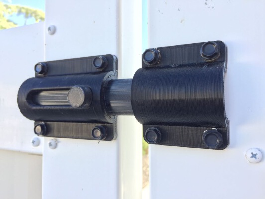 Gate Latch Sliding Bolt Type | 3d print model
