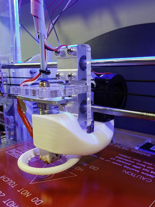Sunhokey Prusa i3 extruder and filament cooler