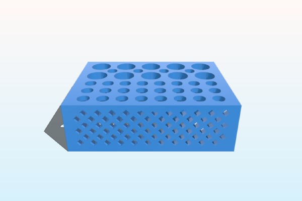 Mixed Eppendorf Tube Tray | 3d print model