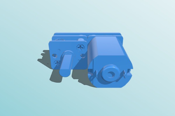 N20 Micro Metal Gear Motor Flip-Type | 3d print model