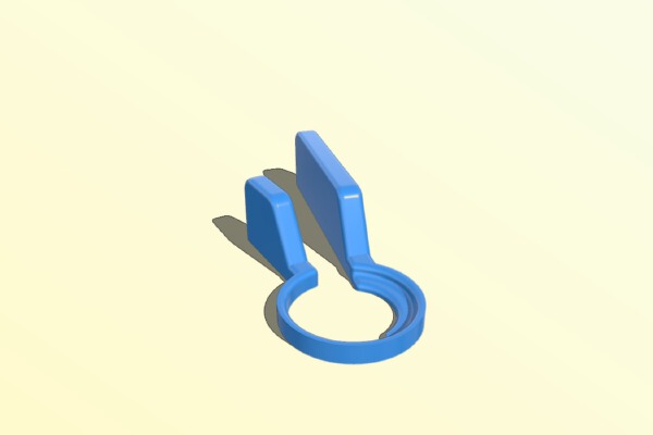 Rainy Day Trolley Token (£1 Coin) | 3d print model