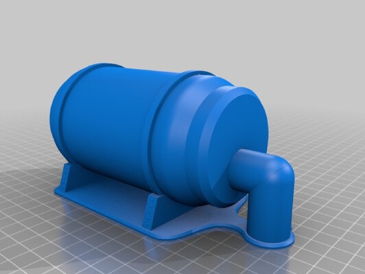 33cl soda can tank | 3d print model