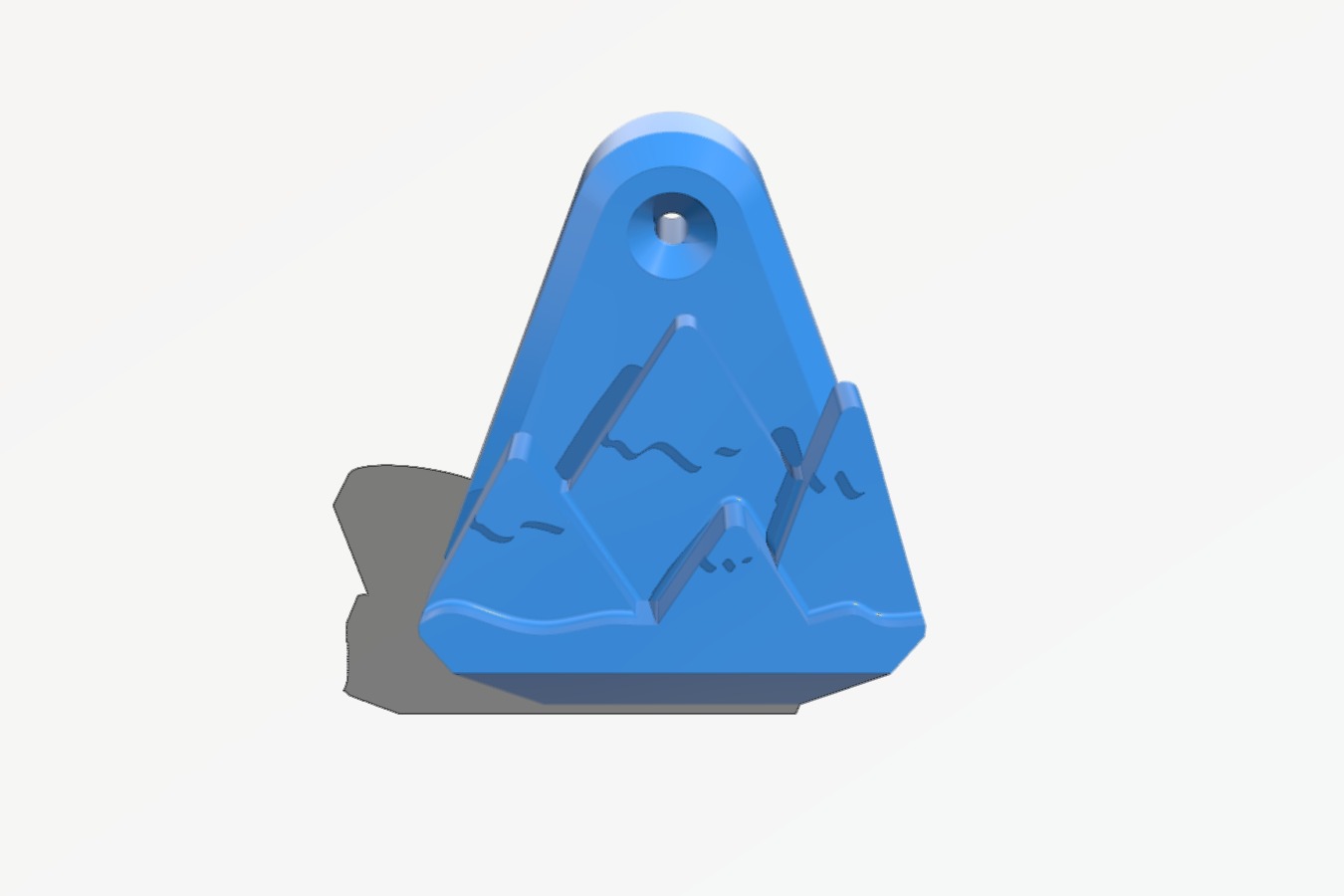 Snowboard Hidden hole mount