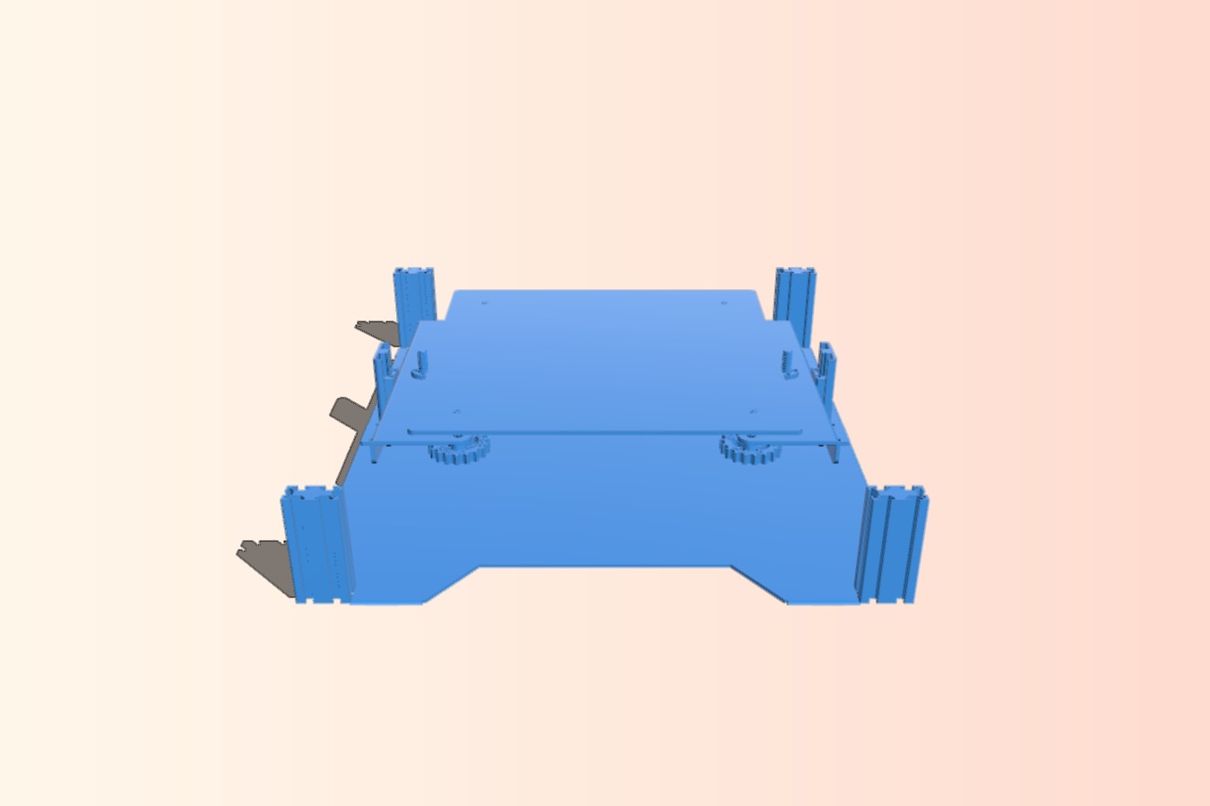 Two Trees Sapphire Plus platform model for Cura profile