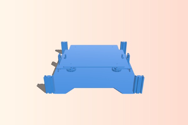Two Trees Sapphire Plus platform model for Cura profile | 3d print model