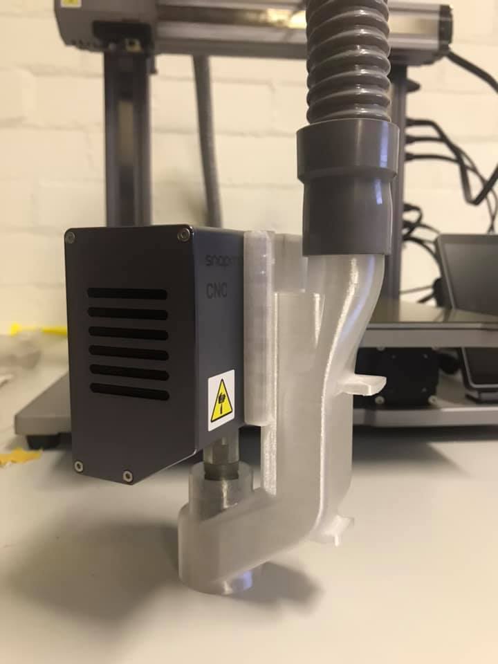 Vacuum Attachment Snapmaker 2.0 CNC