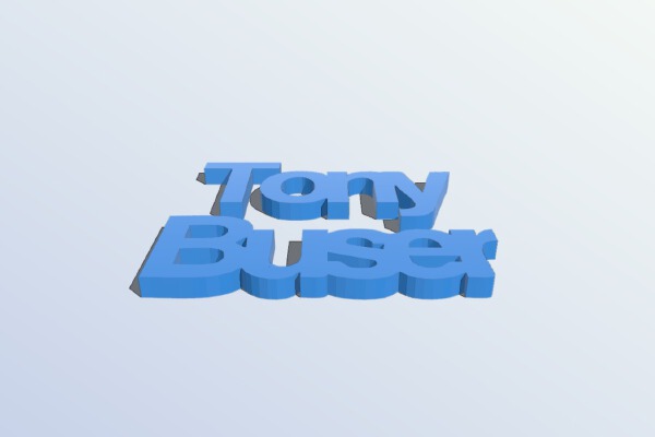 text2stl | 3d print model