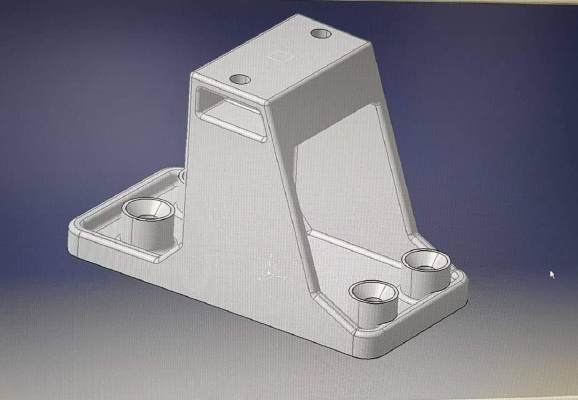 Creality Ender 5 Extruder Stepper Motor Mount | 3d print model
