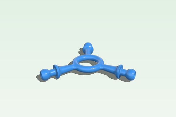 Ogo Tri-Torus | 3d print model