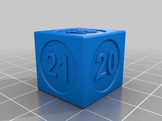 1_10th Ride Height Cube | 3d print model