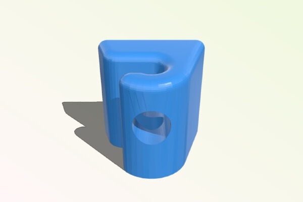 Sunvisor Clip Mercedes-Benz w126 | 3d print model