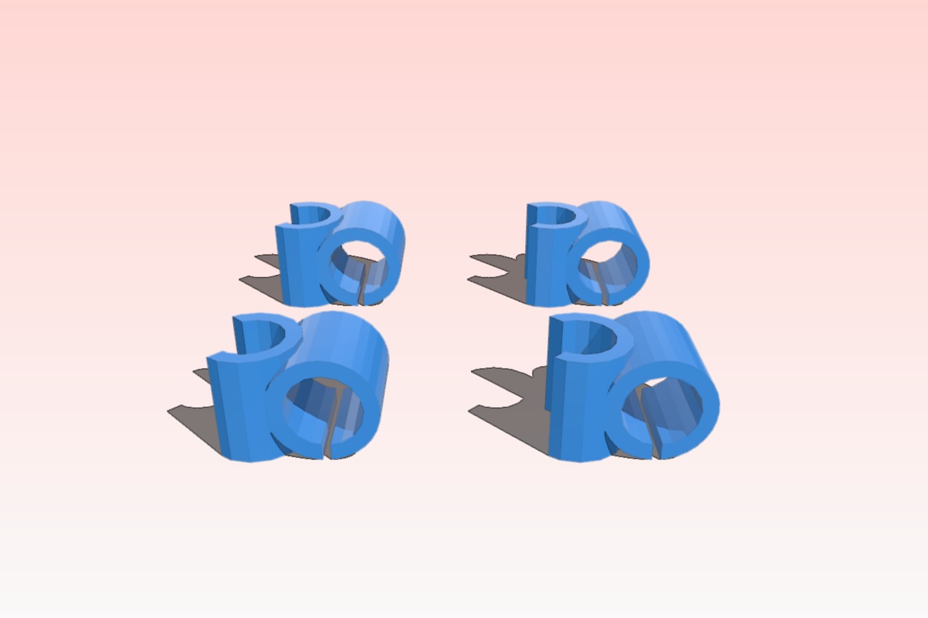 Detolf extra shelf clips