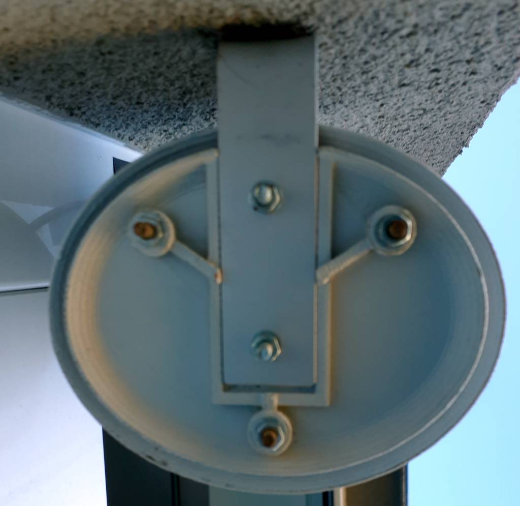 Solar Radiation Shield - L mount, scaled