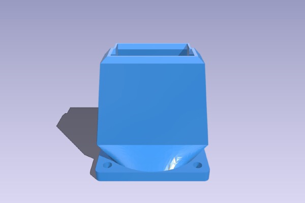 Hotend Fan Duct for BetaPrusa Mendel | 3d print model