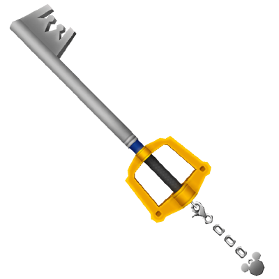 Kingdom Hearts Sora's Keyblade | 3d print model