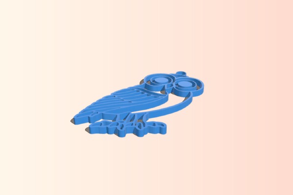 Antique owl - Chouette Antique | 3d print model