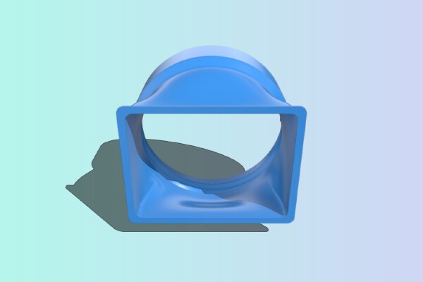 Argo Crono Air Conditioner Exhaust Hose Adaptor | 3d print model