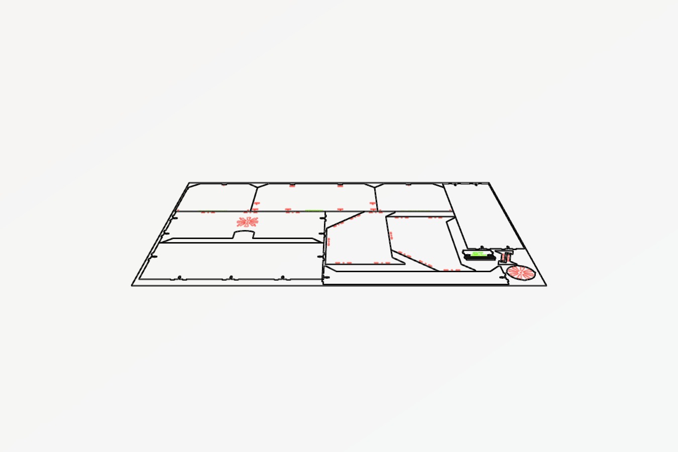Laser cut Acrylic Casing for Replicator 1