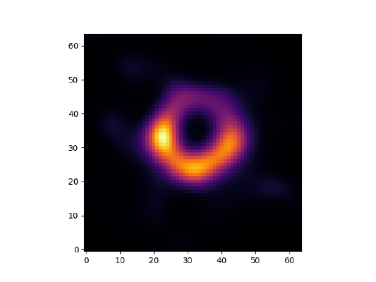 Tactile black hole image | 3d print model