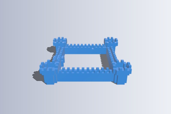 Minecraft Castle | 3d print model