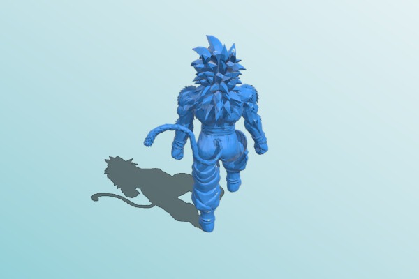 Goku SS4 - Dragon Ball GT | 3d print model