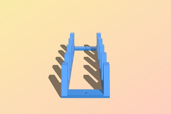 Better Expandable_Modular Magazine Rack (AR_AK) | 3d print model