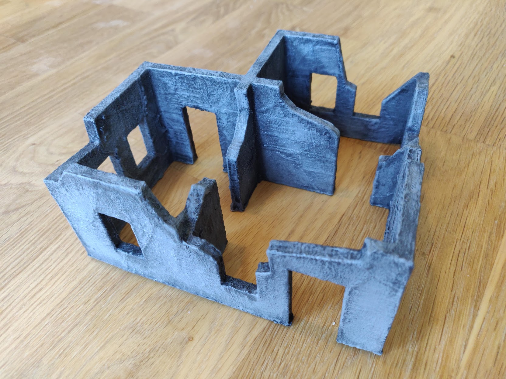 Ruined house