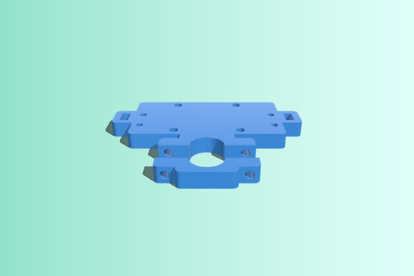 Tevo Tarantula MGN15H E3D Holder | 3d print model