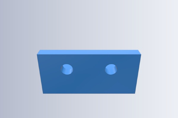 Ord bot Z axis holder for 8mm trapezoidal lead screw | 3d print model