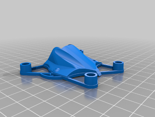 Rob's CarbonX Deadcat-Frame Whoop | 3d print model