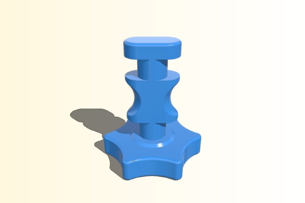 Shower holder, no pin | 3d print model