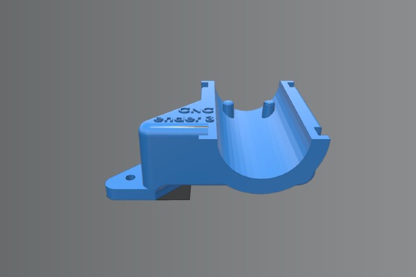 aliexpress dremel mount ender 3 | 3d print model