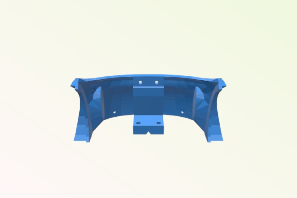 Inmoov Head Back in one Part | 3d print model