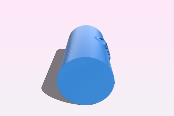 Merry christmas candle | 3d print model