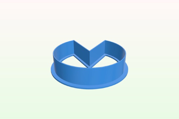 Pacman and Ghost cookie cutters | 3d print model