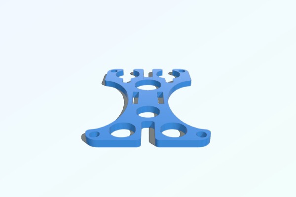 Ear Bud Card | 3d print model