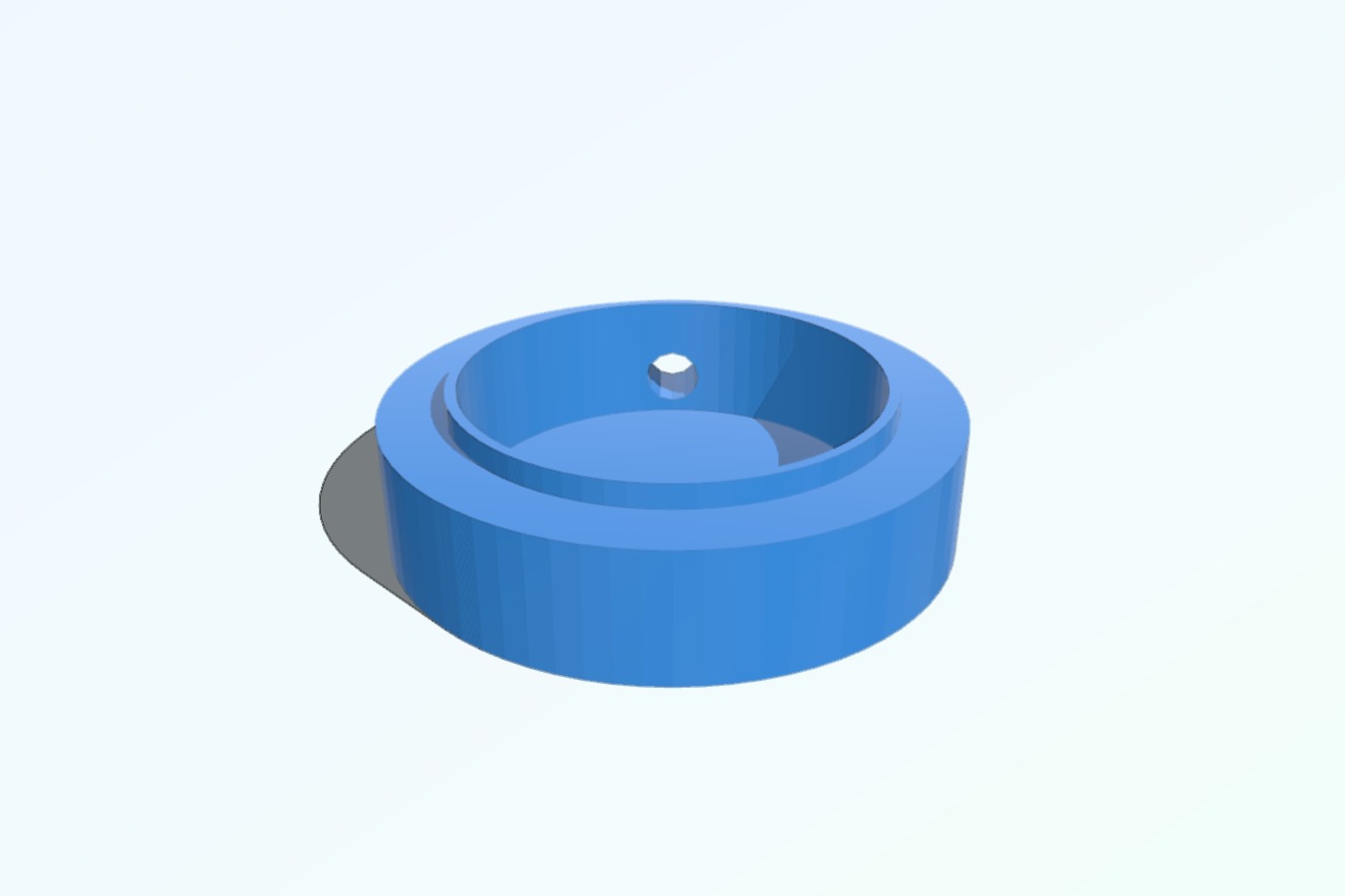 USB Base for Translucent Snowflake Ornament