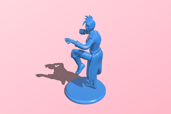 Mr monk punk | 3d print model