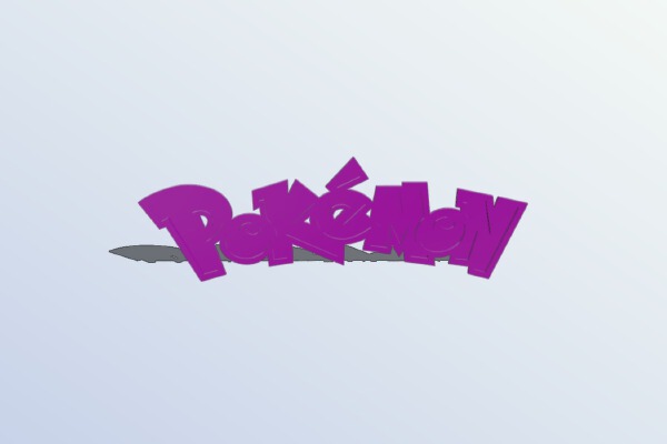 Pokémon Logo 3D | 3d print model