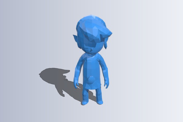 Legend of Zelda: Windwaker - Link | 3d print model