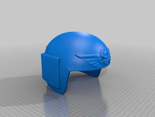 Cadian Imperial Guard Helmet | 3d print model