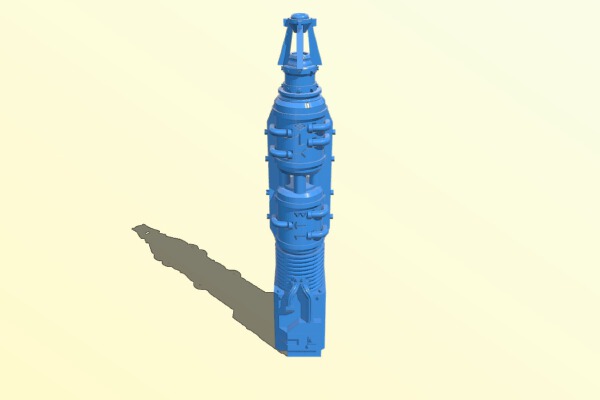 Frost Cannon for Venator Tank | 3d print model