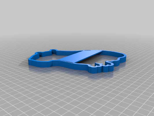 Capybara Cookie cutter | 3d print model