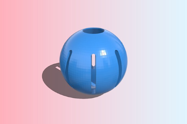 Treat Dispensing Cat Toy | 3d print model