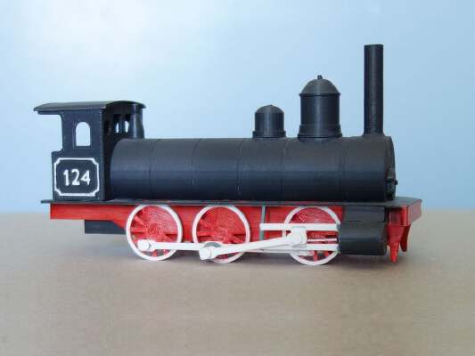 Steam loco | 3d print model