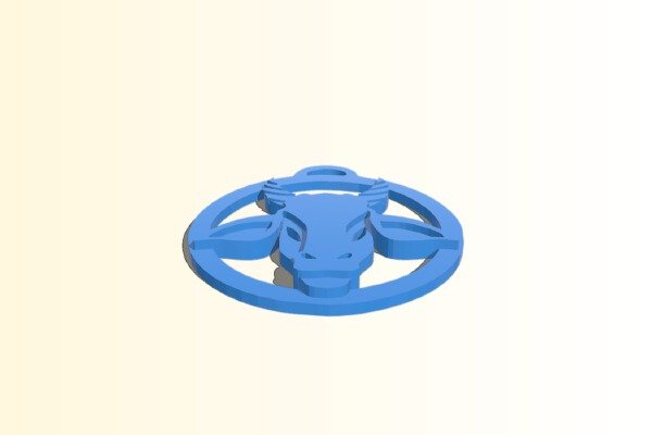 Amulet Baphomet Pendant | 3d print model